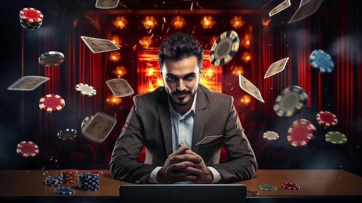 Pengguna mobile menikmati halaman bertema laut yang tertata